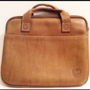 Brown Leather Laptop Case By Brown Bag Company
